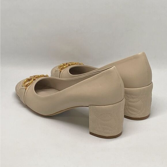 Ferragamo Garda Gancini Leather Pumps size 10 - Picture 9 of 12